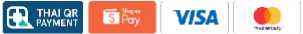 Payment methods: Thai QR, ShopeePay, Visa, Mastercard